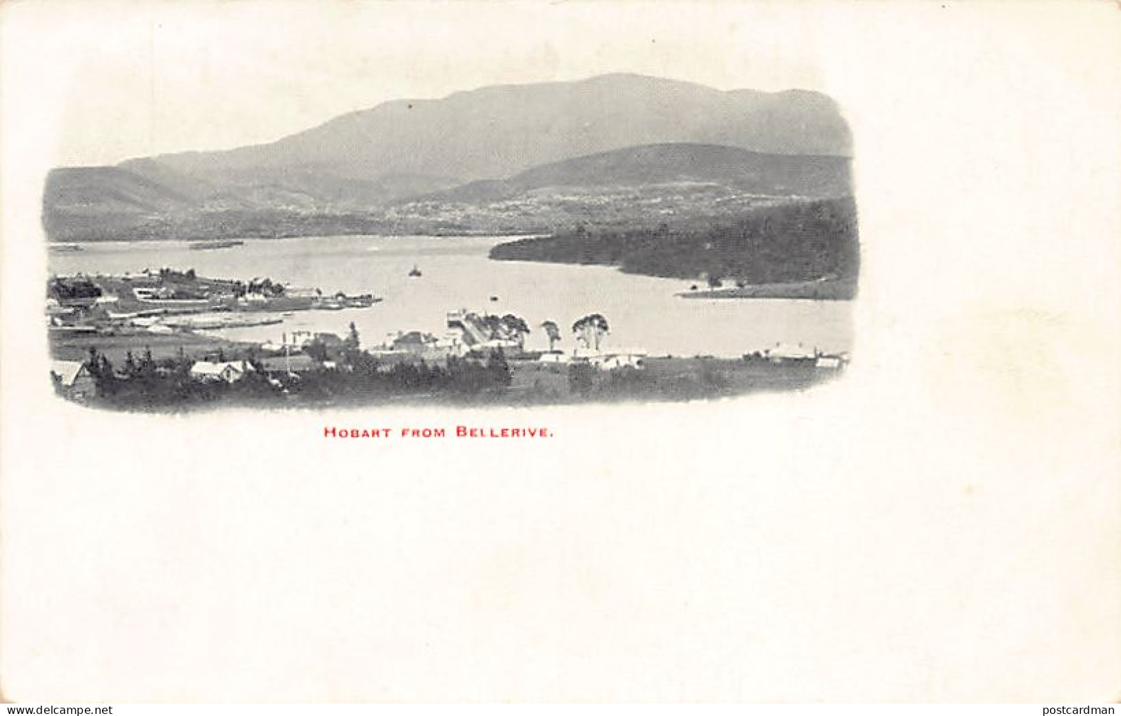 Australia - HOBART (TAS) View From Bellerive - Publ. Unknown  - Hobart