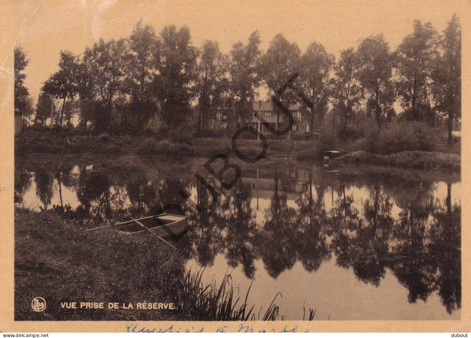 Postkaart - Carte Postale - Deurle - Vue Prise De La Réserve - Hotel Restaurant Du Rallye St Christophe (C5854) - Sint-Martens-Latem