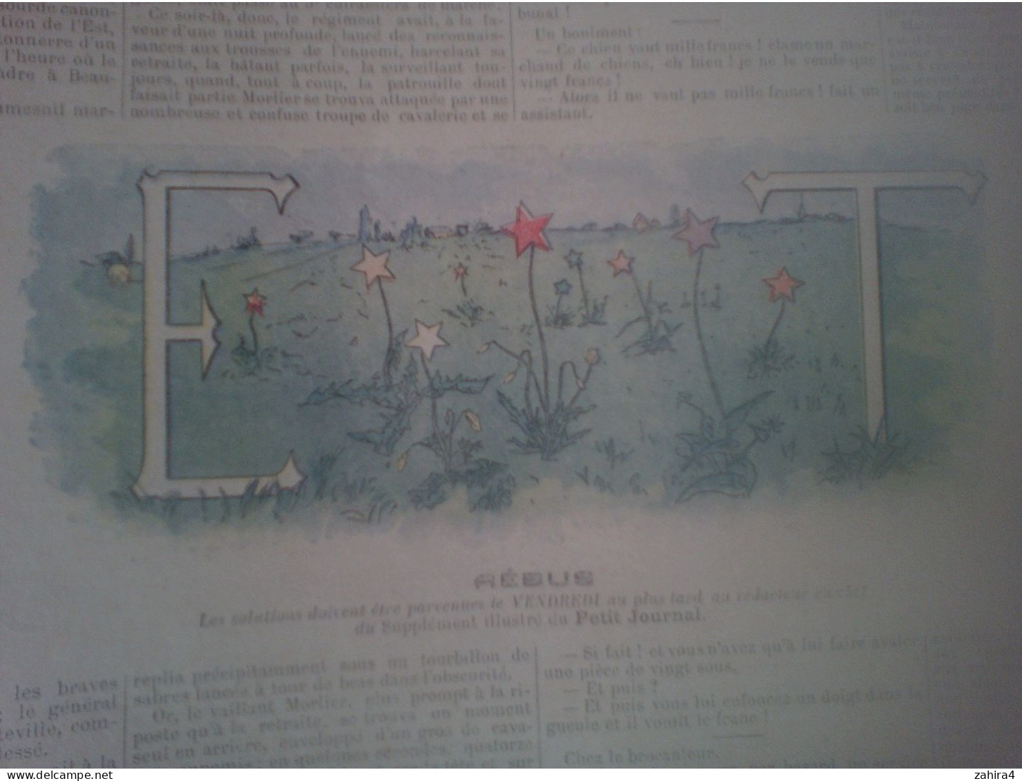 Le Petit Journal N°244 Souvenir Patrotique Vve Petitpied Drapeau 20e Artille 1870 Garden-party à L'Elysée Farandole Rébu - Zeitschriften - Vor 1900