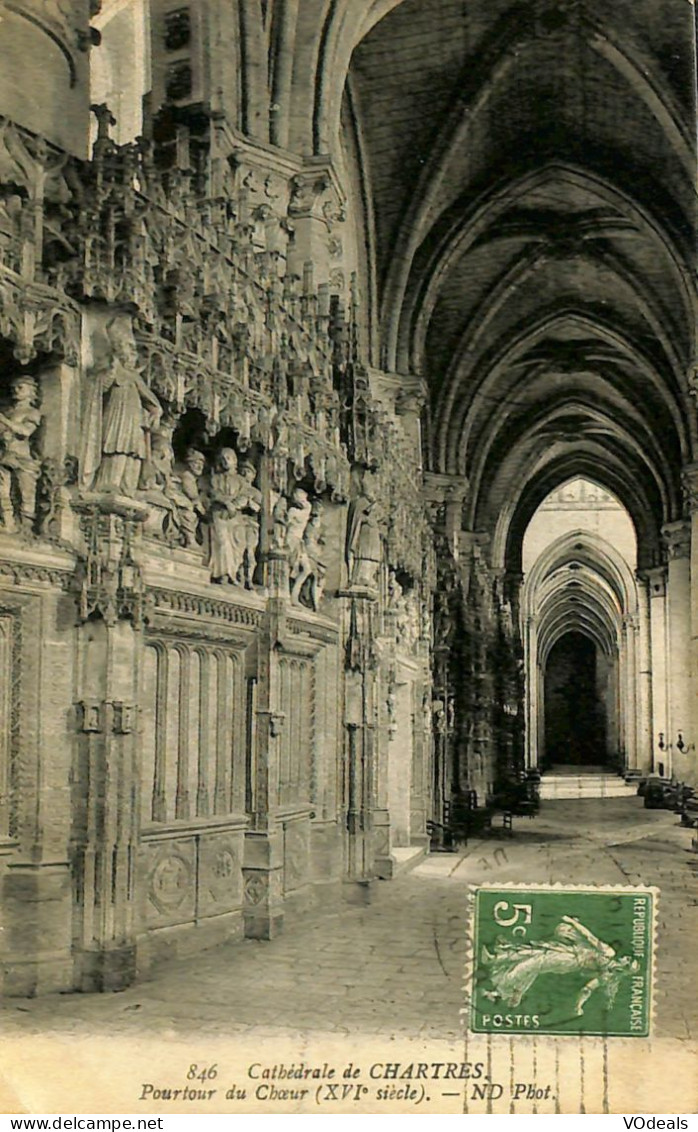 France (28) Eure Et Loire - Chartres  - Cathédrale De Chartres - Pourtour De Choeur - Chartres