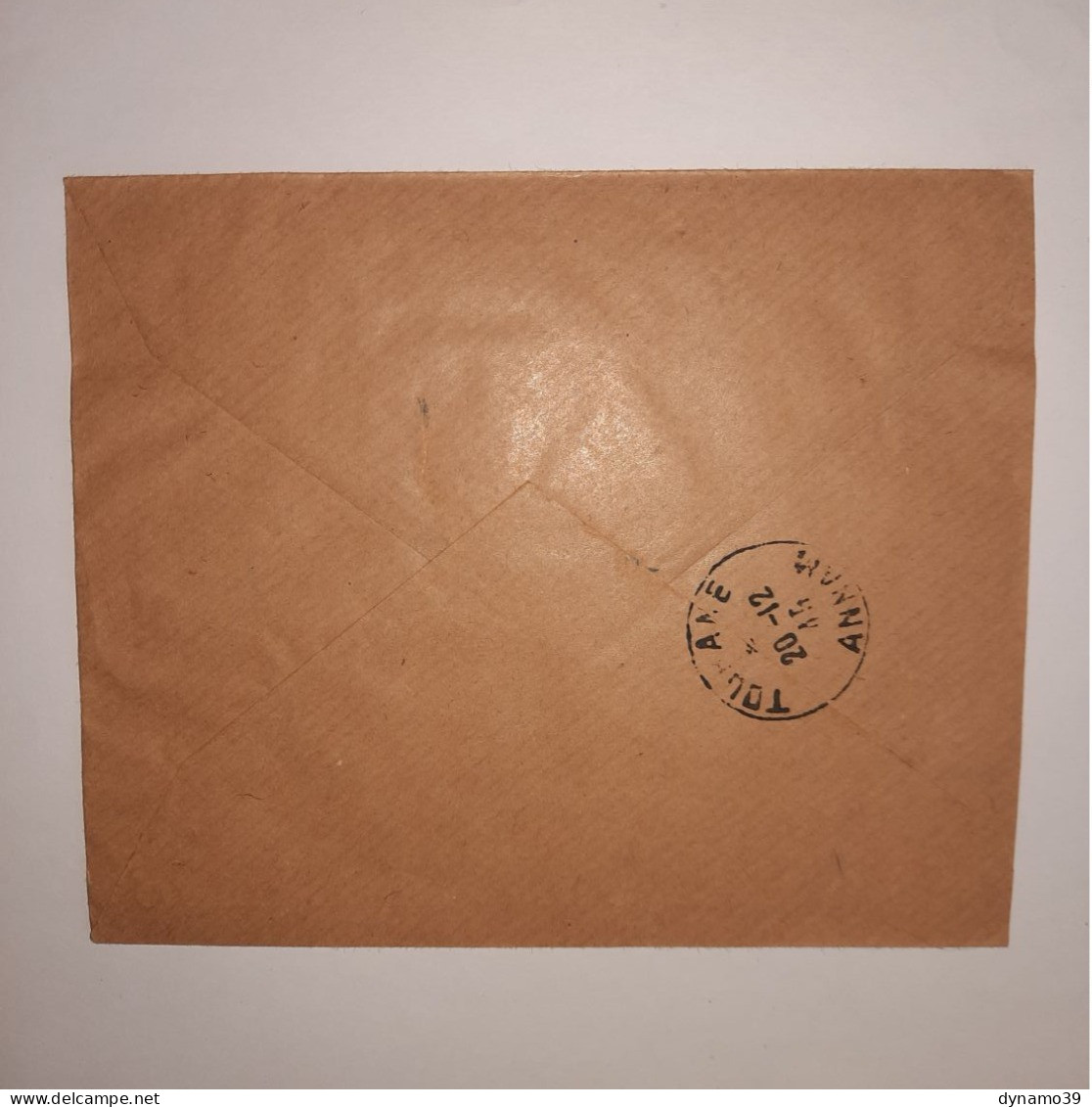 03K6 RARE - ANCIENNE LETTRE ENVELOPPE INDOCHINE 1945 CACHET A BAS LES OPPRESSEURS - Asia (Other)