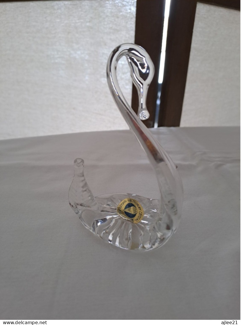 Cygne En Cristal. Tutbury Chrystal. - Glas & Kristal