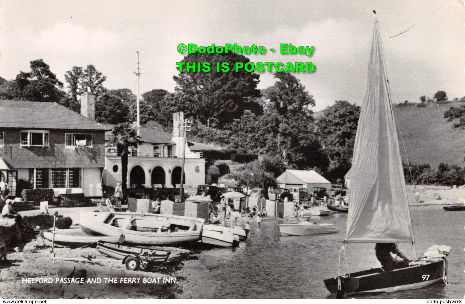 R405156 Helford Passage And The Ferry Boat Inn. A Cornish Panorama. D. E. M. Tho - Mondo