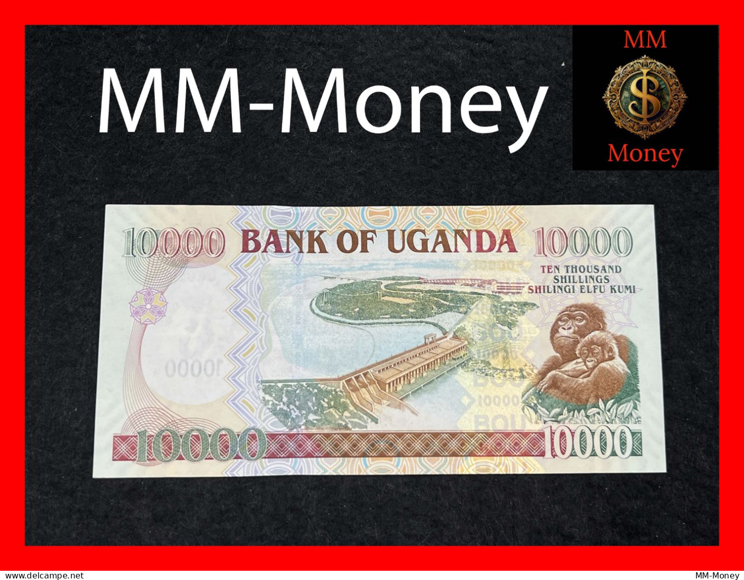 UGANDA  10.000   10000 Shillings   2007   P.  48  *commemorative Commonwealth Meeting*    UNC - Ouganda