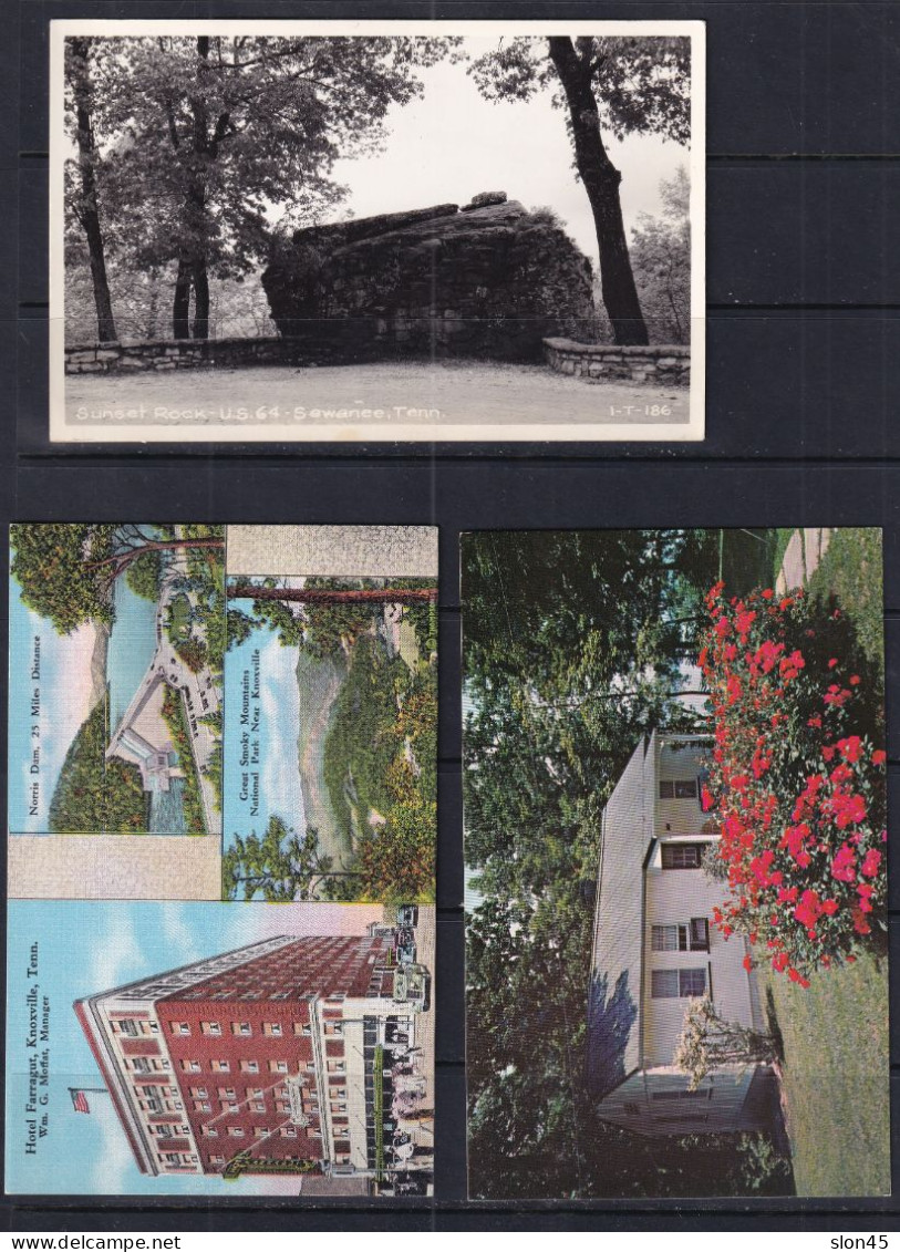 USA 15 Post Cards(12 Color+3 Photo)Tennessee 16070 - Altri & Non Classificati