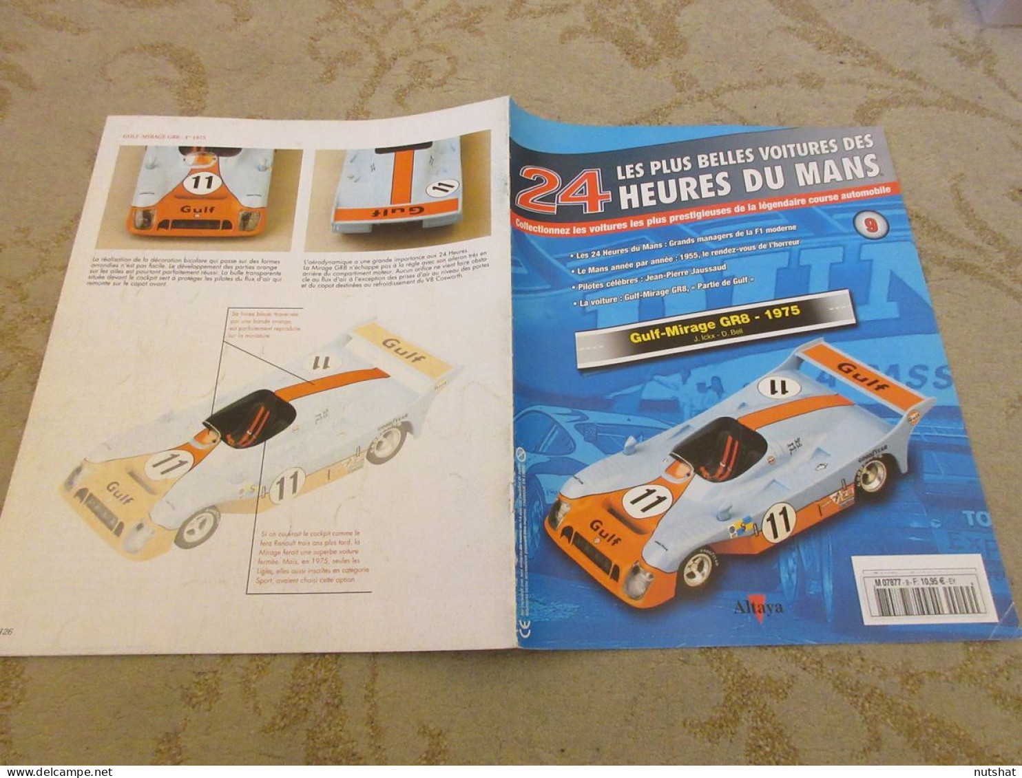 BELLES VOITURES 24h Du MANS 09 1975 GULF MIRAGE GR8 HISTOIRE 1955 J-P JAUSSAUD - Sonstige