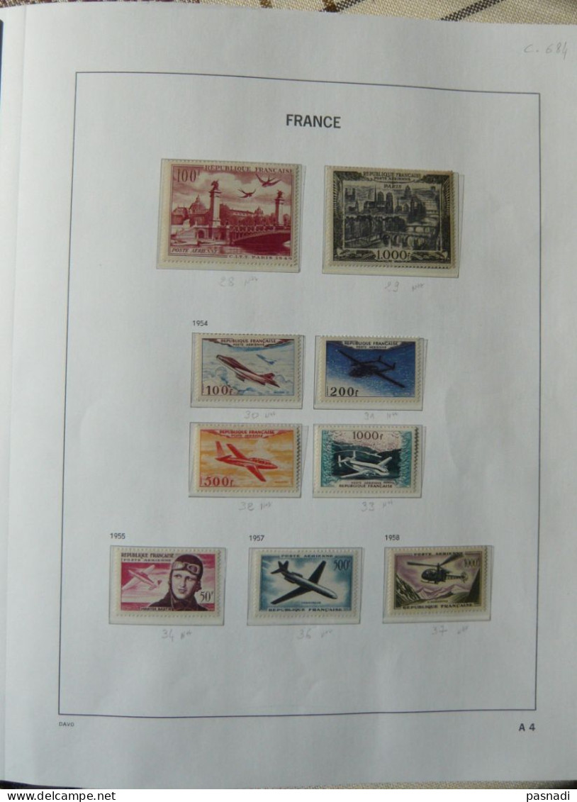 Collection De Poste Aérienne Neufs France - 1927-1959 Nuevos