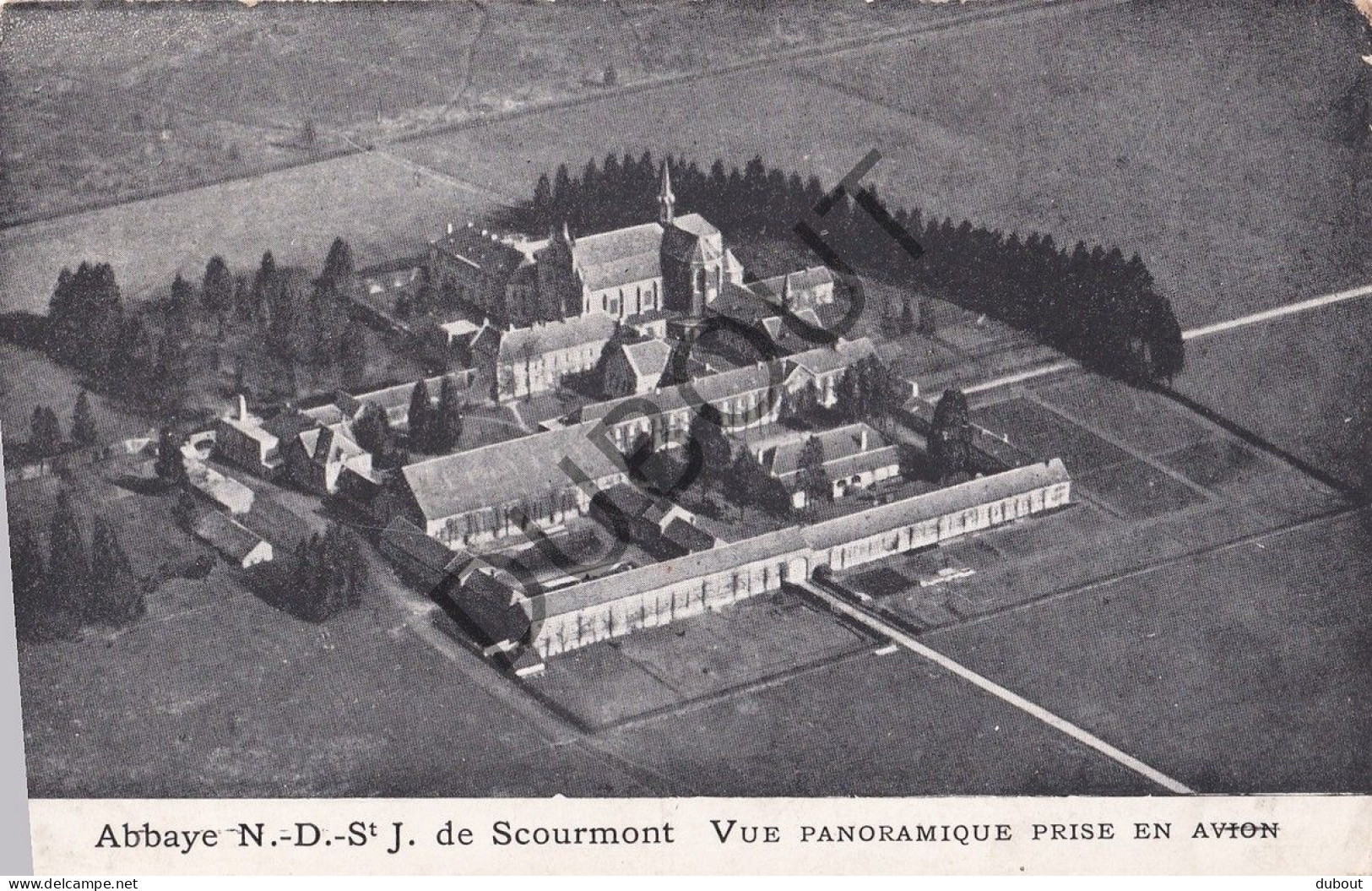 Postkaart - Carte Postale - Abbaye N.-D.-S.J De Scourmont - Vue Panoramique Prise En Avion (C5811) - Chimay