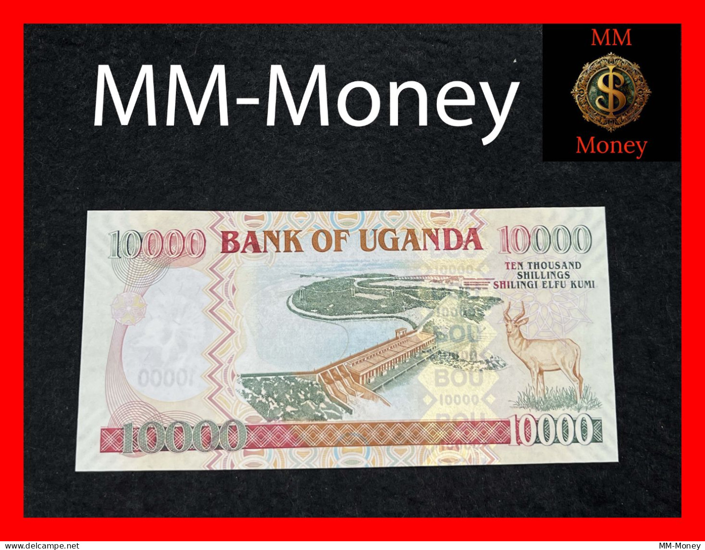 UGANDA  10.000   10000 Shillings   2009   P.  45      UNC - Uganda