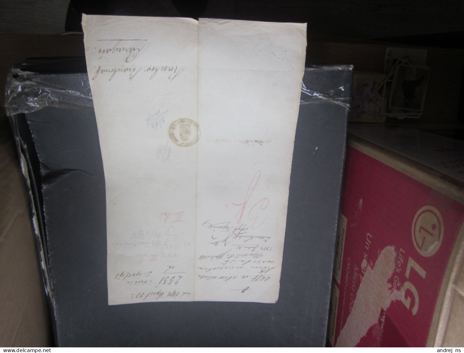 Ujvidek Novi Sad Kiralyi Torvenyszek 1873 Mozer Marton Signatures - Historische Dokumente