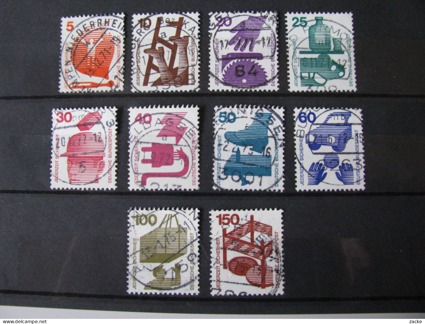 BRD  694 - 703  O - Used Stamps