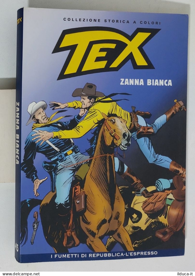 62391 TEX Collezione Storica Repubblica N. 45 - Zanna Bianca - Tex