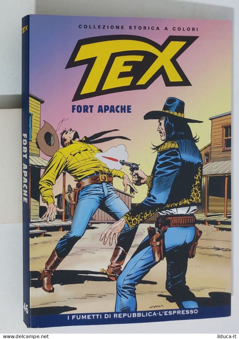 62392 TEX Collezione Storica Repubblica N. 46 - Fort Apache - Tex