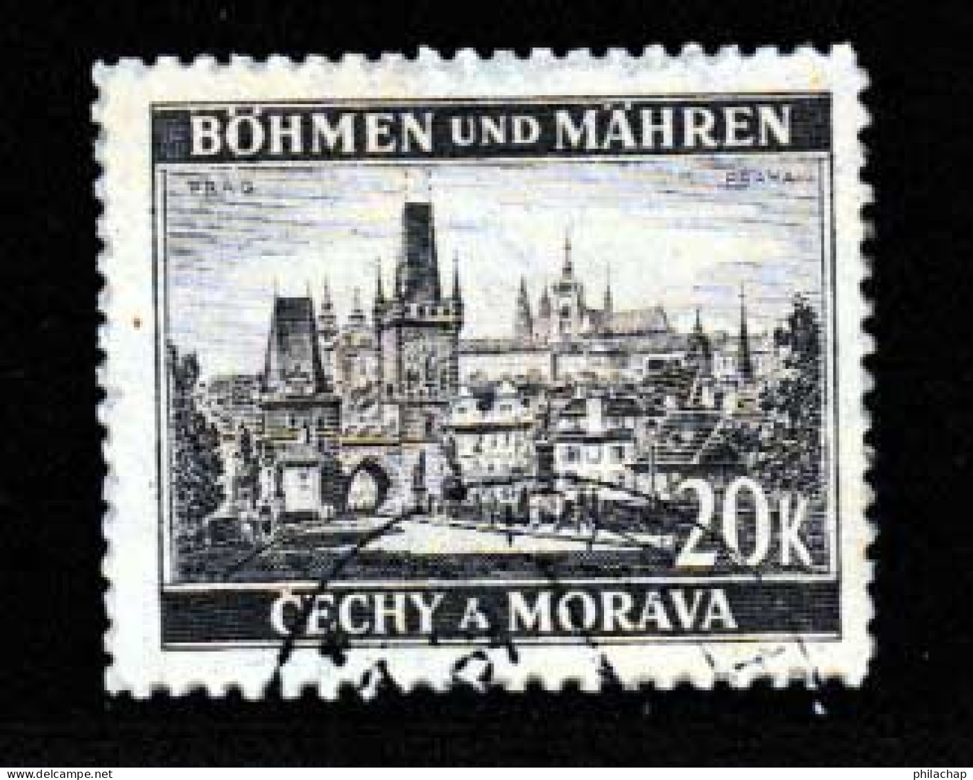 Boheme Et Moravie 1940 Yvert 60 (o) B Oblitere(s) - Gebraucht