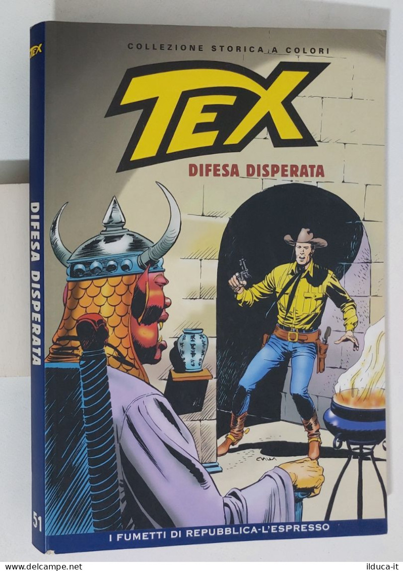 62400 TEX Collezione Storica Repubblica N. 51 - Difesa Disperata - Tex