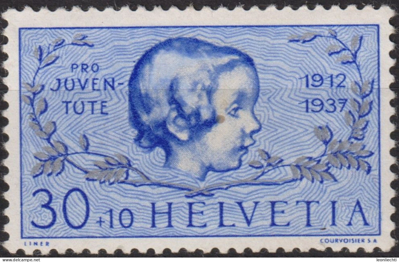 1937  Schweiz / Pro Juventute ** Zum:CH J84, Mi:CH 317, Mädchenkopf - Nuevos