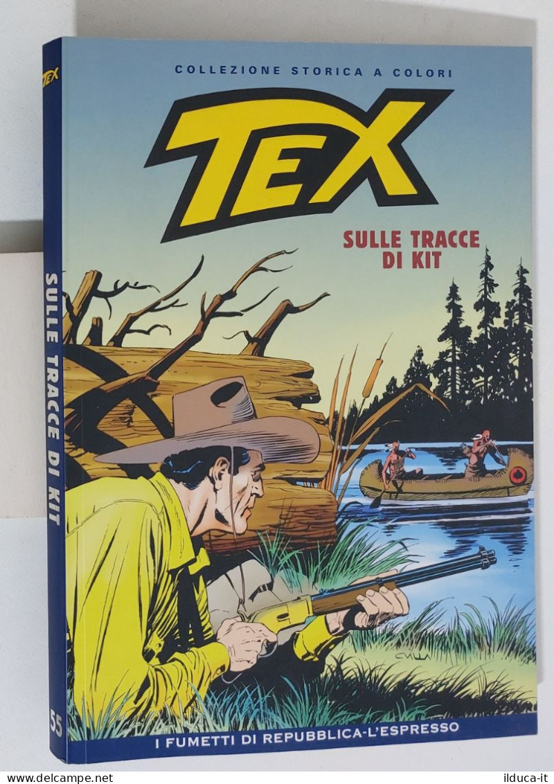 62404 TEX Collezione Storica Repubblica N. 55 - Sulle Tracce Di Kit - Tex