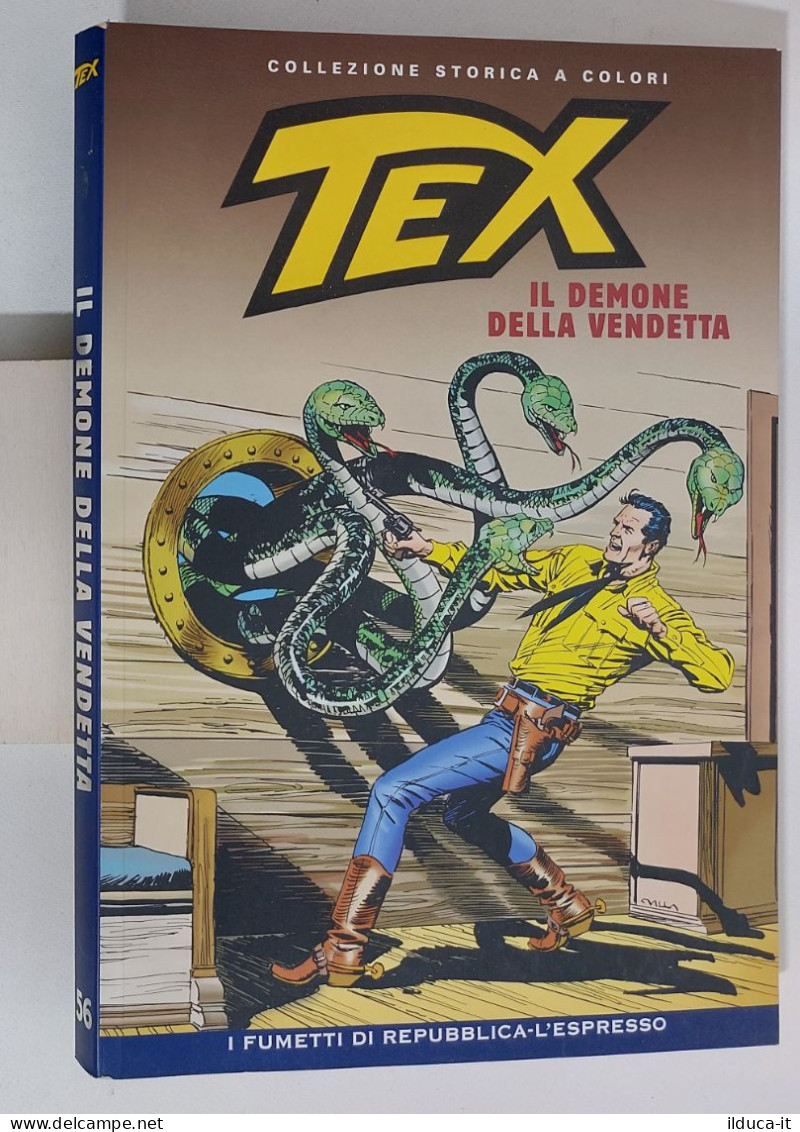 62405 TEX Collezione Storica Repubblica N. 56 - Il Demone Della Vendetta - Tex