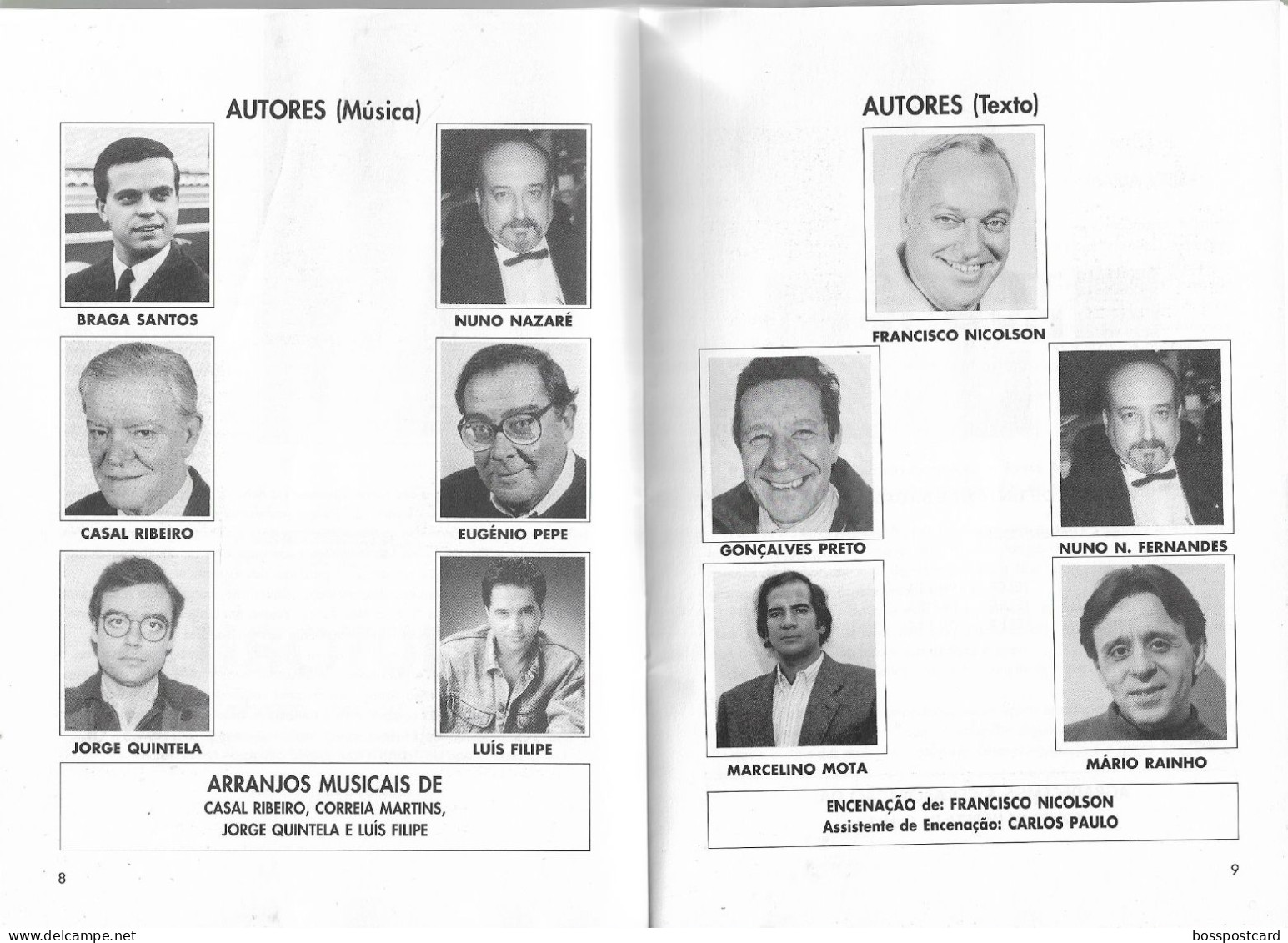 Lisboa - Teatro ABC - Revista Lisboa Meu Amor - Teatro - Cinema - Actor - Actriz - Artsta - Portugal - Programs