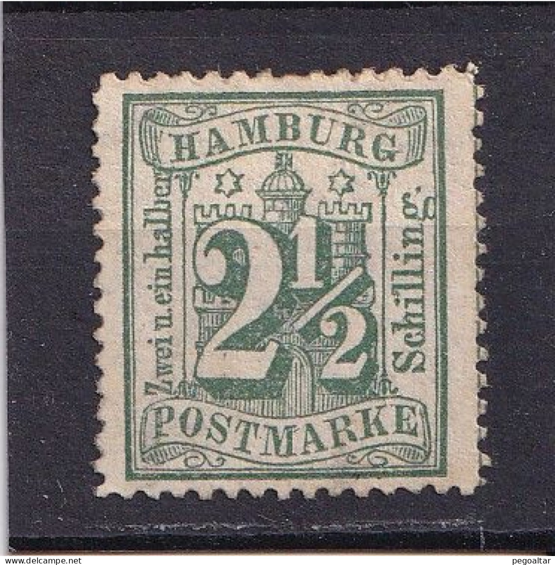 N°16 : (neuf Sans Gomme) Cote75 Euro. - Hamburg