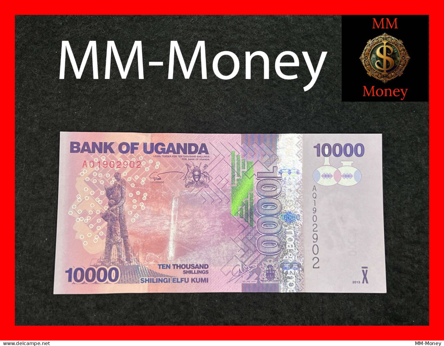 UGANDA  10.000   10000 Shillings   2013   P.  52      UNC - Uganda
