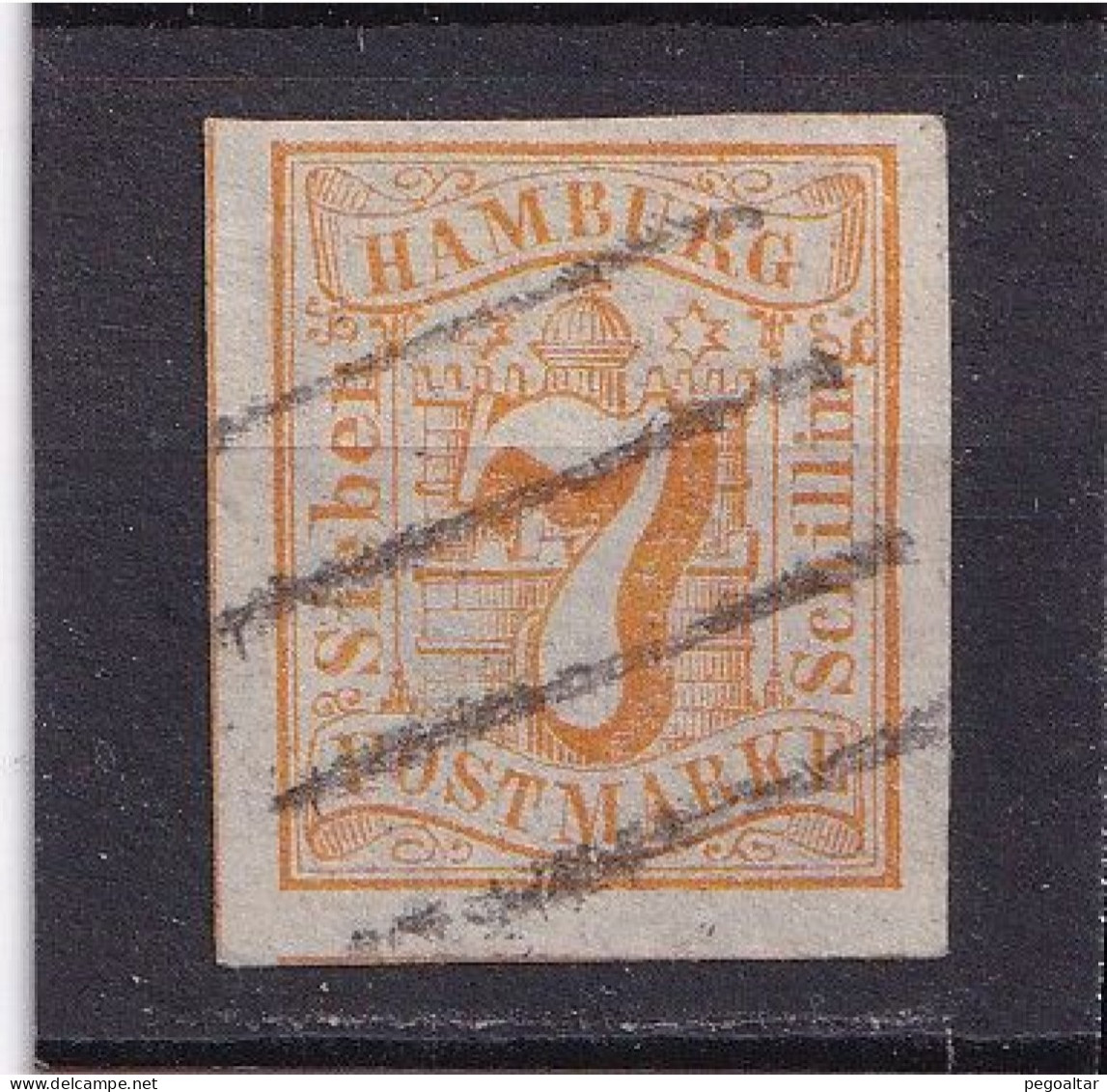 N°6 : Cote 50 Euro. - Hambourg