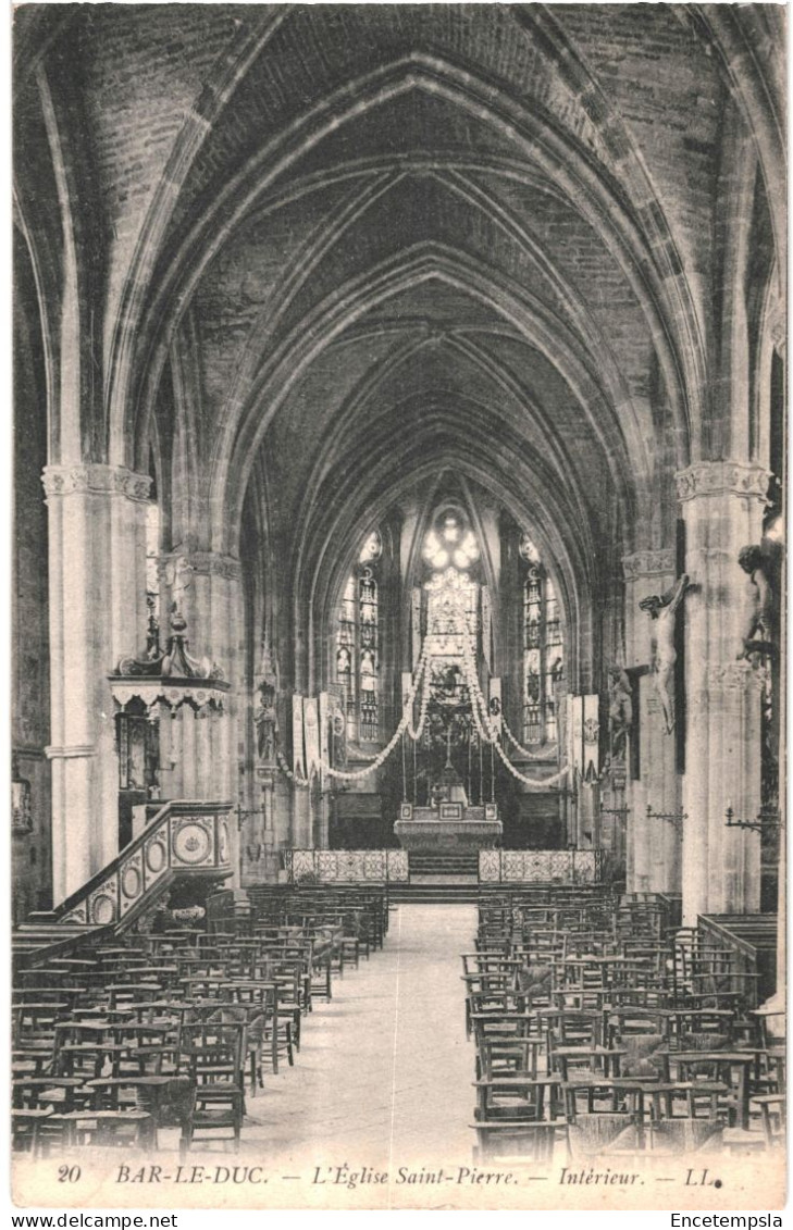 CPA Carte Postale France  Bar-le-Duc Eglise Saint Pierre  Intérieur  VM79792 - Bar Le Duc