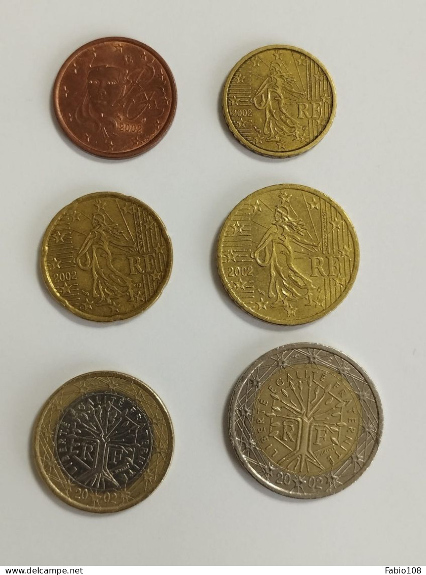 Set Monete Euro Francia 2002 - France