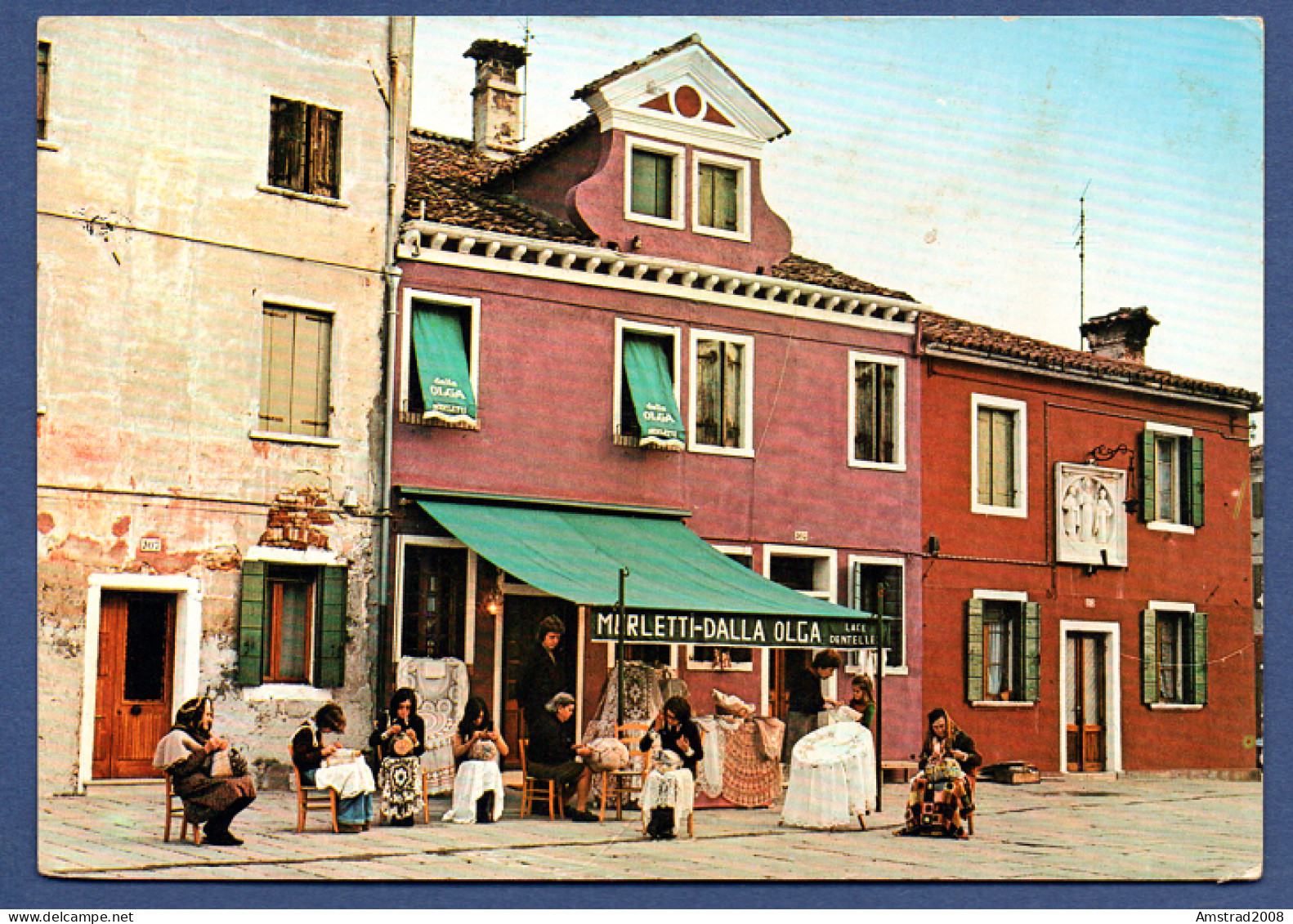 BURANO - DALLA OLGA - MERLETTI D'ARTE - VENEZIA  -  ITALIE - Venezia (Venice)