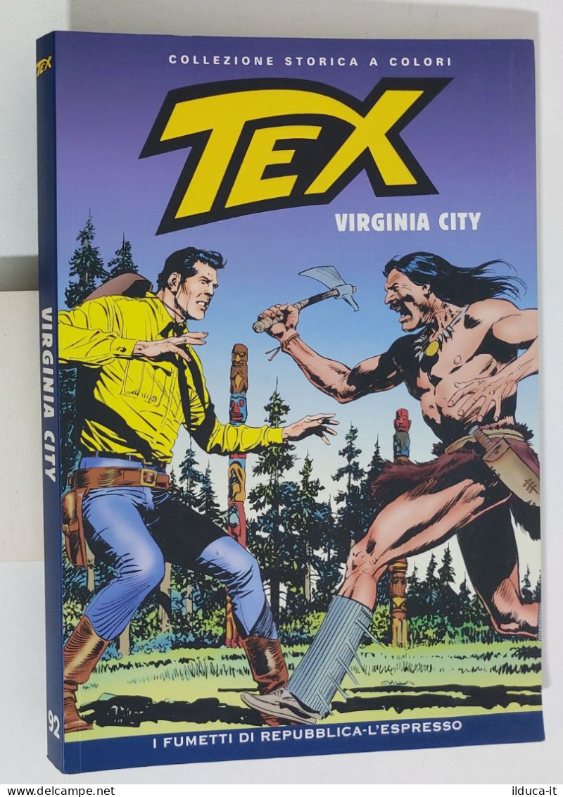 62456 TEX Collezione Storica Repubblica N. 92 - Virginia City - Tex