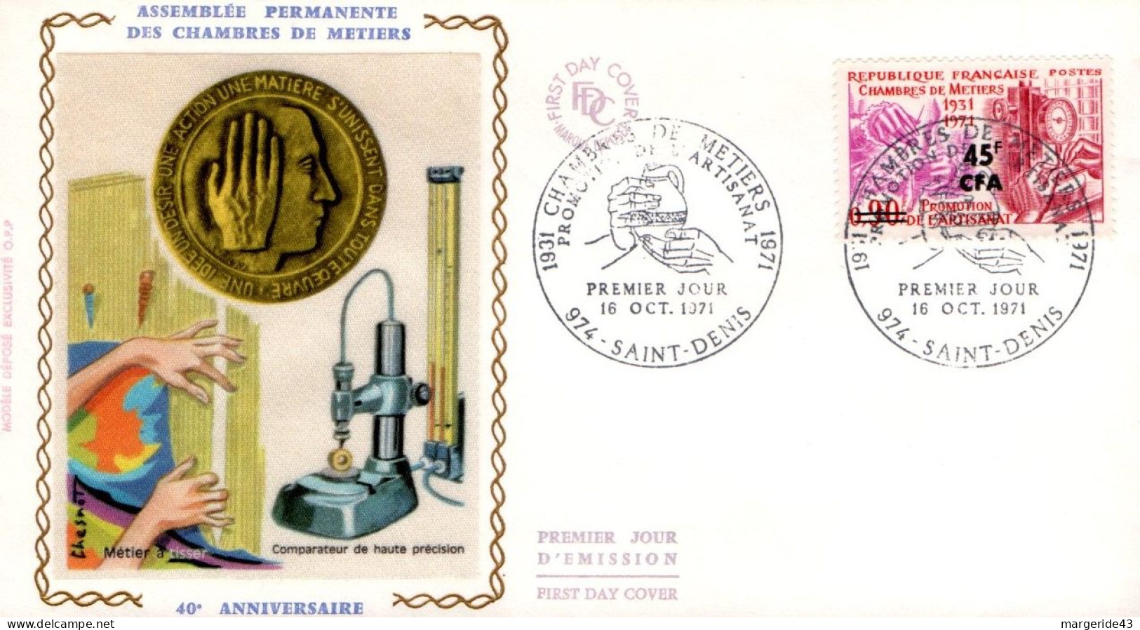 FRANCE LOT DE 29 FDC DIFFERENTES