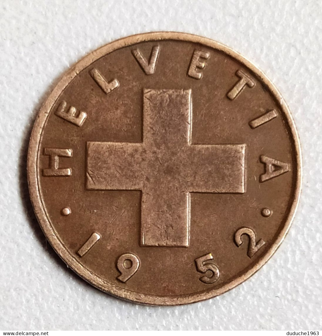 Suisse - 1 Rappen 1952 - Altri & Non Classificati