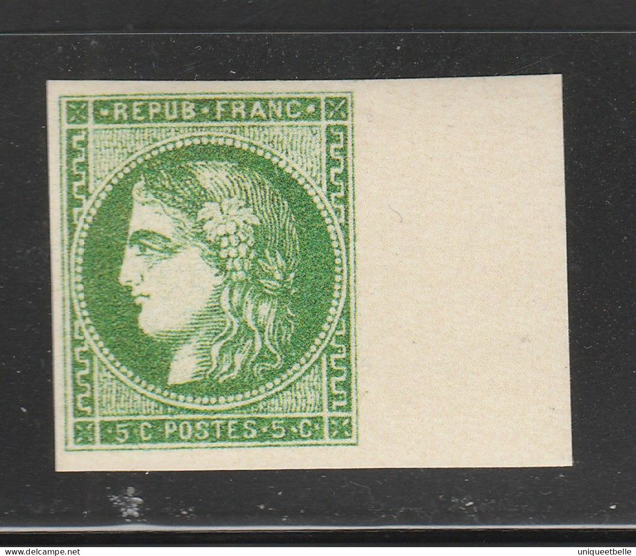 FRANCE,N°2, Faux De SPIRO? Neuf**, Prix Fixe - 1870 Bordeaux Printing