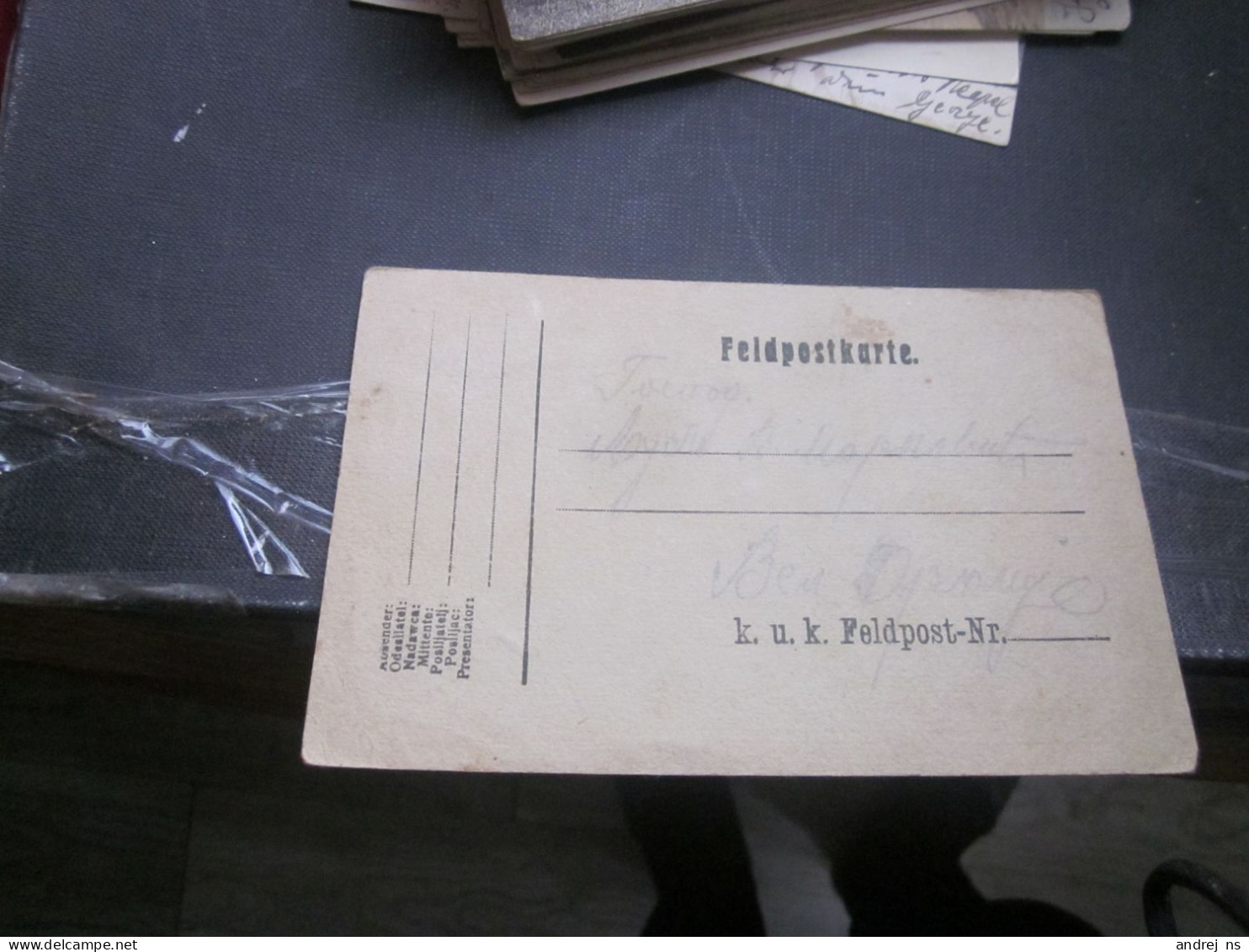 Feldpostkarte 1919 Subotica Szabadka  To Veliko Orasje - Briefe U. Dokumente