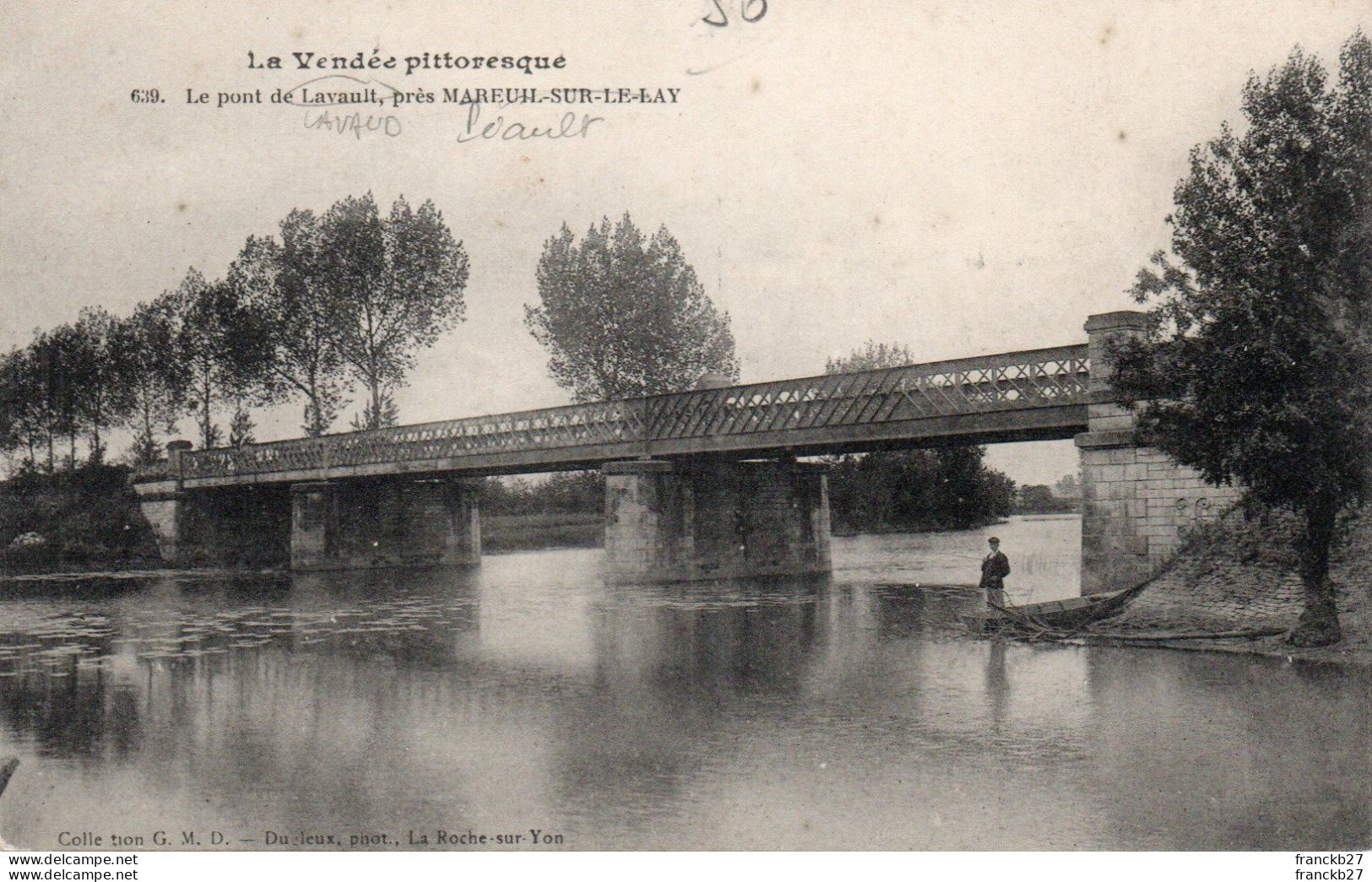 85 - Le Pont De Lavaud (Lavault) Près De Maruil Sur Le Lay - Mareuil Sur Lay Dissais