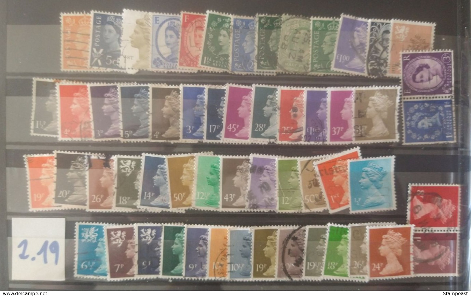 Großbritannien 50 Verschiedene Briefmarken Los 2.19 - Other & Unclassified