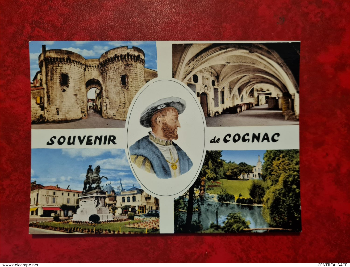 Carte COGNAC SOUVENIR MULTIVUES - Cognac