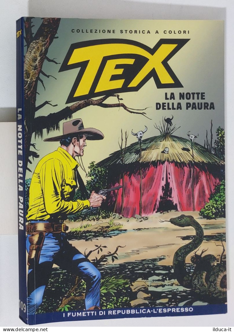 62492 TEX Collezione Storica Repubblica N. 109 - La Notte Della Paura - Tex