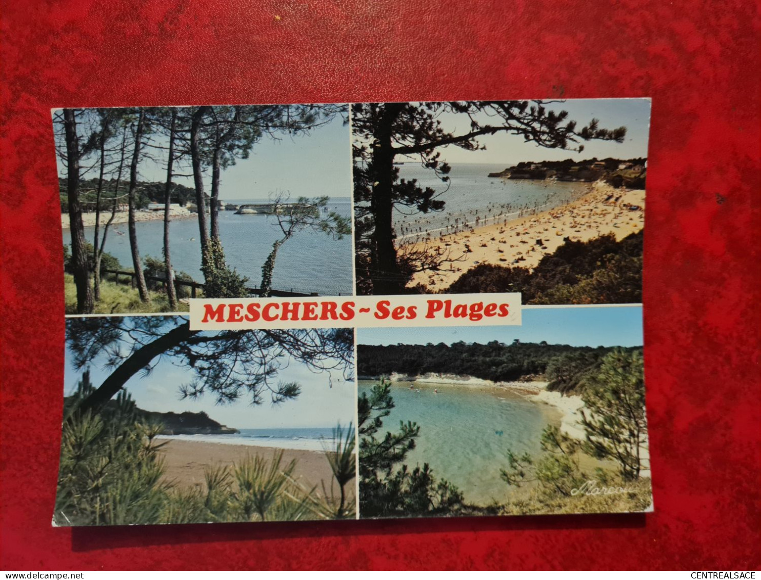 Carte MESCHERS MULTIVUES SES PLAGES - Meschers