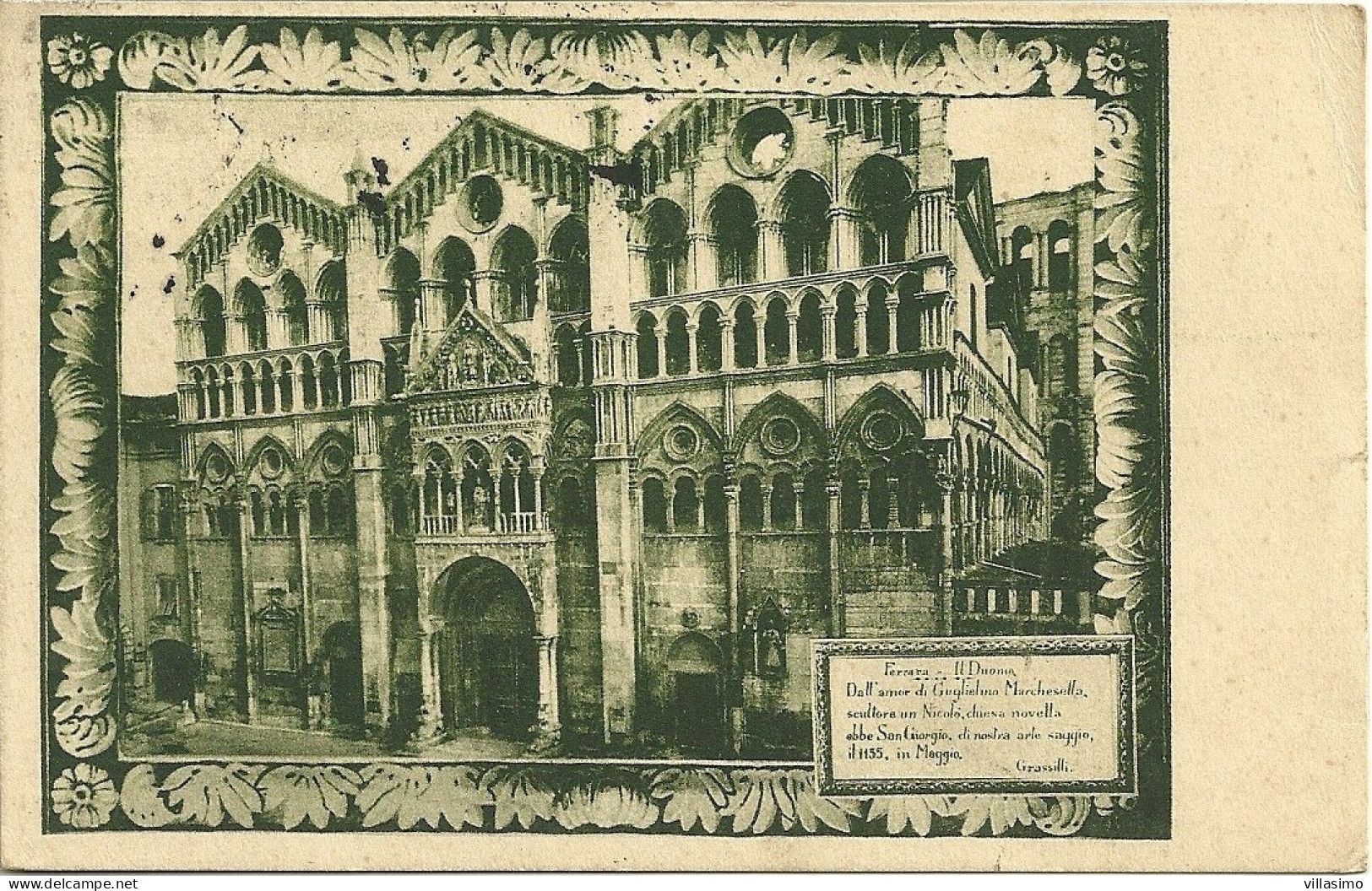 EMILIA ROMAGNA - FERRARA, IL DUOMO - VG. 1926 - Ferrara