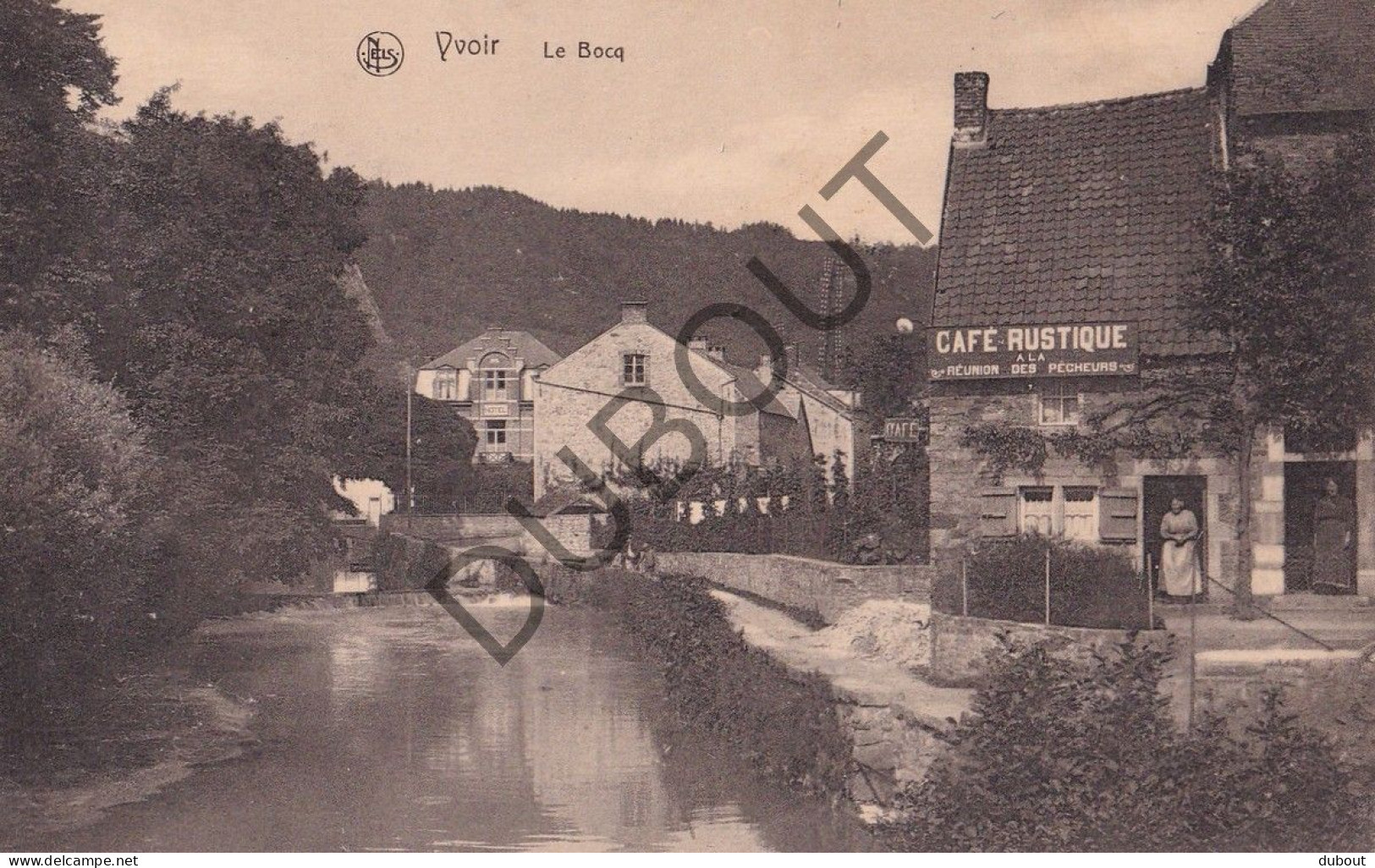 Postkaart - Carte Postale - Yvoir - Le Bocq - Café Rustique (C5832) - Yvoir