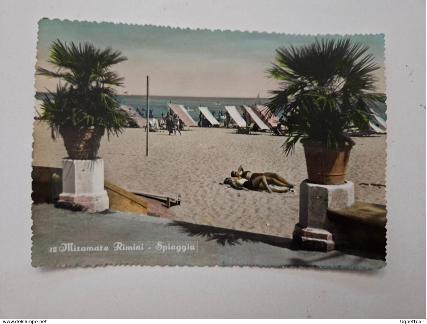 Miramare Rimimi - Spiaggia Viaggiata 1953 - Rimini