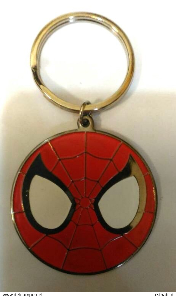 2001 AMAZING SPIDERMAN-UNIVERSAL'S ISLAND OF ADVENTURE Metal Keyring Keychain - Jugetes Antiguos