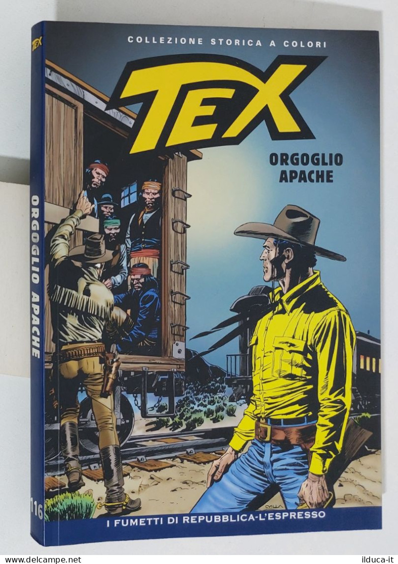 62512 TEX Collezione Storica Repubblica N. 116 - Orgoglio Apache - Tex