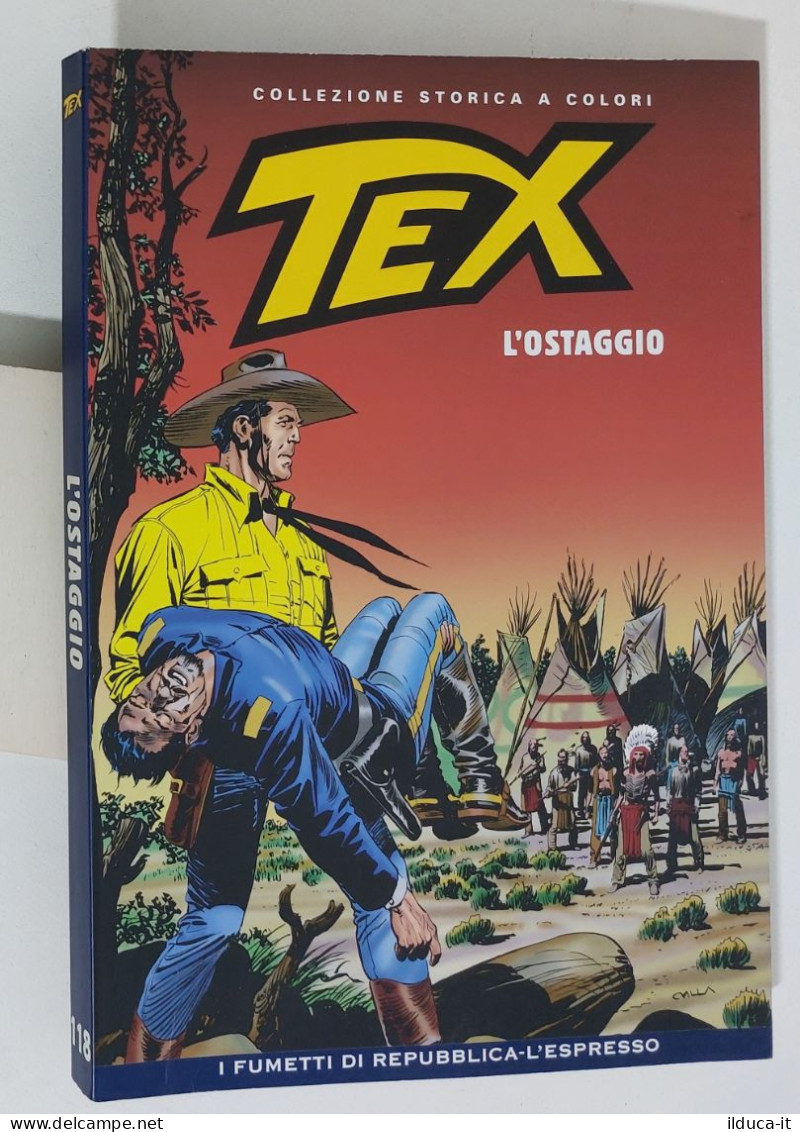 62514 TEX Collezione Storica Repubblica N. 118 - L'ostaggio - Tex