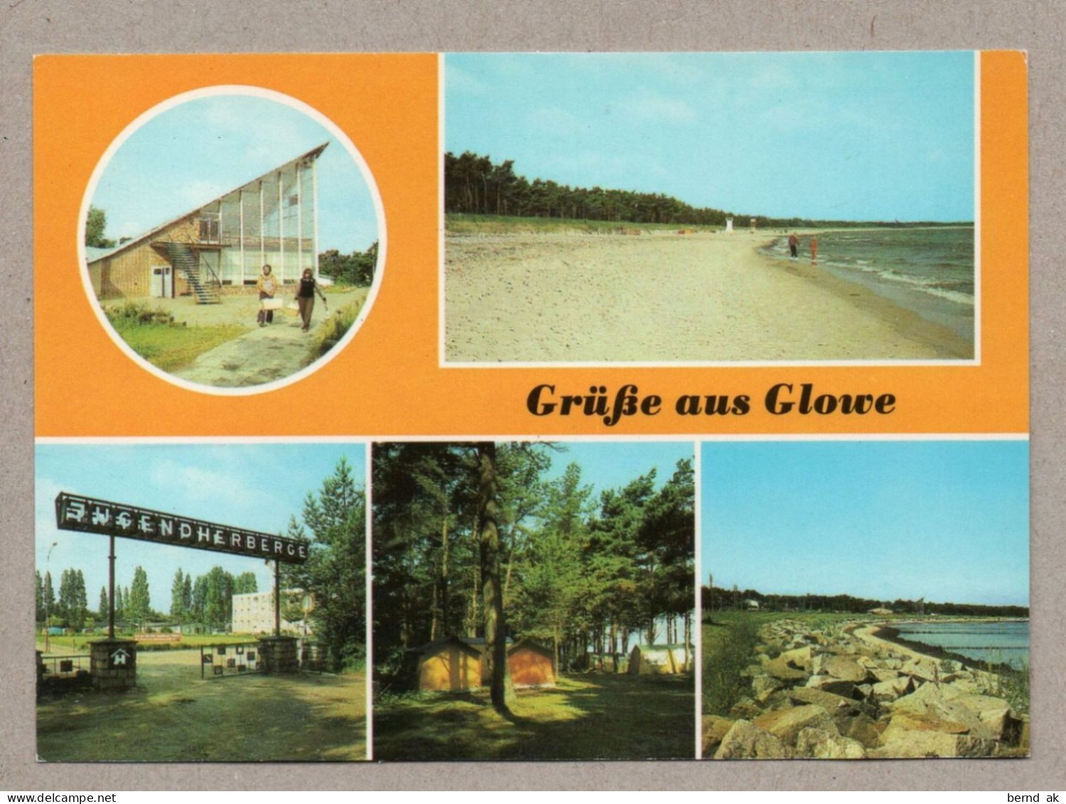 A5330} BRD (DDR-Zeit) - Color-AK: Glowe (Rügen) - Rügen