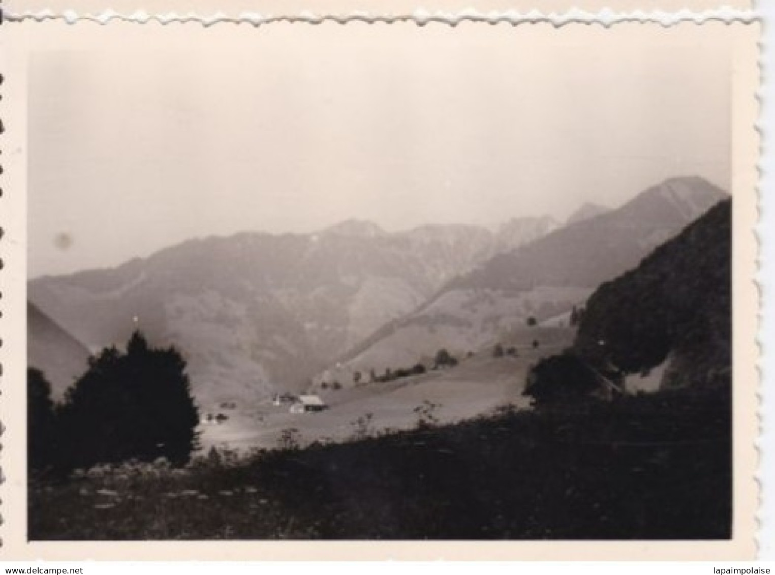 Photo De Particulier  04/08/1957 Suisse Aux Environs De Interlaken   Réf 29670 - Plaatsen