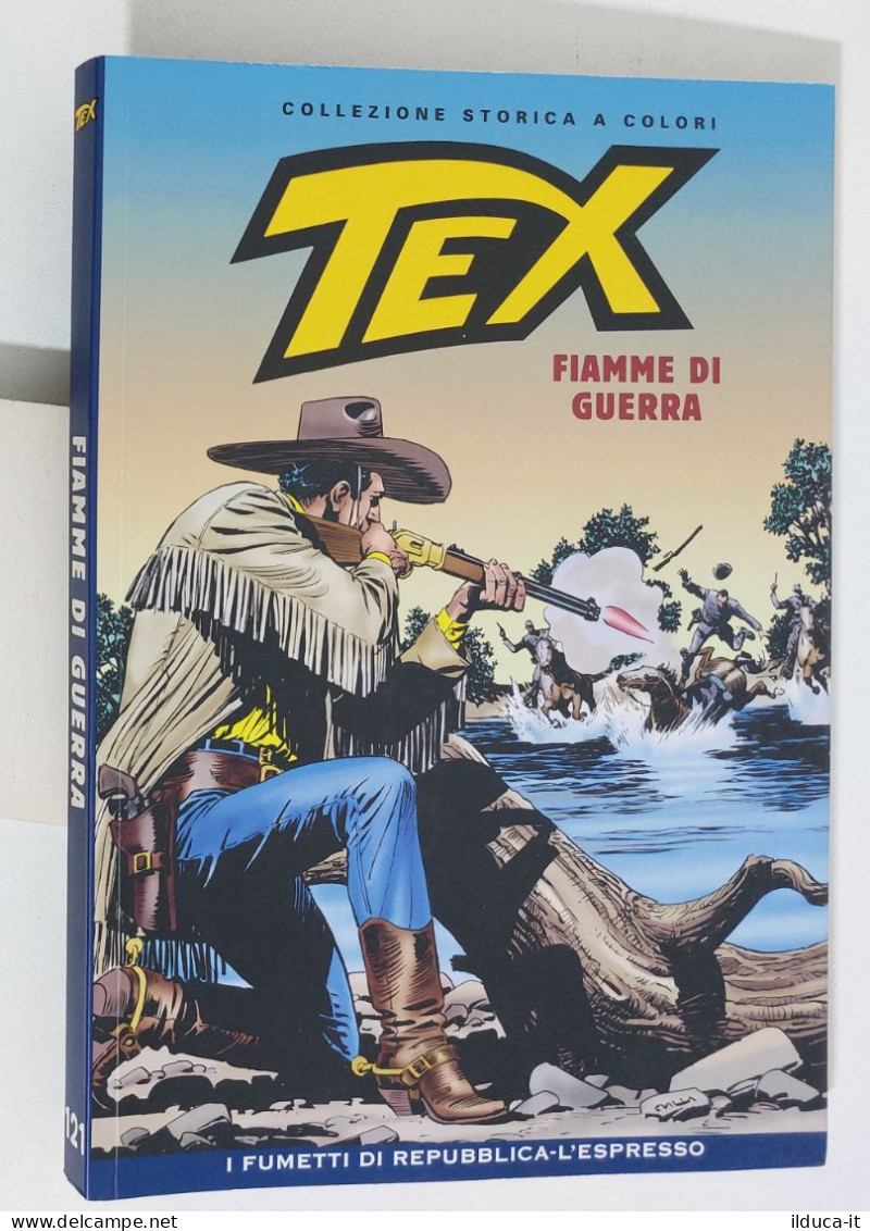 62522 TEX Collezione Storica Repubblica N. 121 - Fiamme Di Guerra - Tex