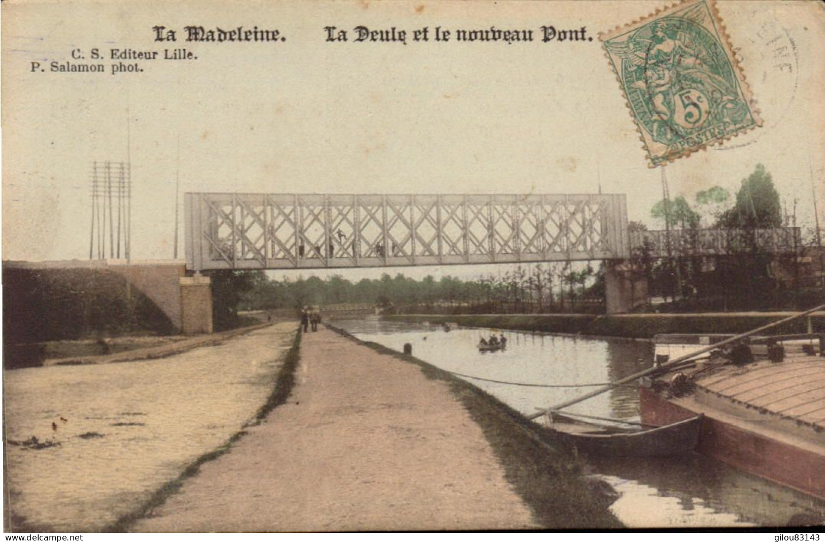 Nord, La Madeleine Lez Lille, La Deule Et Le Nouveau Pont - La Madeleine