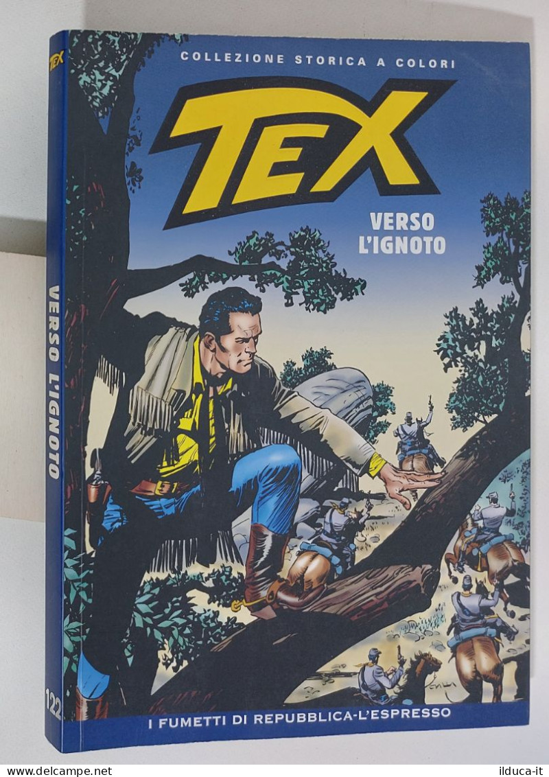 62523 TEX Collezione Storica Repubblica N. 122 - Verso L'ignoto - Tex